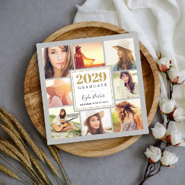 8-Foto-Magnetkarten für den Abschluss Magnetkarte