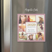 8-Foto-Magnetkarten für den Abschluss Magnetkarte