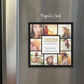 8-Foto-Magnetkarten für den Abschluss Magnetkarte