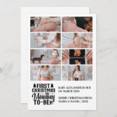 8 Foto Mommy zu Weihnachten Schwangerschaft (Vorne/Hinten)