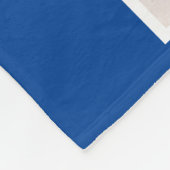 8 Foto Personalisierter benutzerdefinierter Text ( Fleecedecke (Ecke)