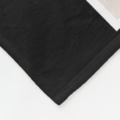 8 Foto Personalisierter benutzerdefinierter Text ( Fleecedecke (Ecke)
