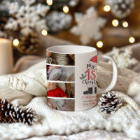 8 Foto Süßer Santa-Baby 1. Weihnachten