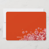 8 Foto Weihnachtskarte Einladung (Rückseite)