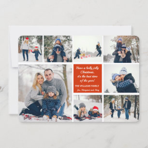 8 Foto Weihnachtskarte Einladung