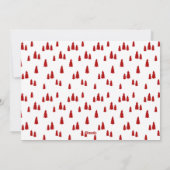 8 Foto Weihnachtskarte Feiertagskarte (Rückseite)