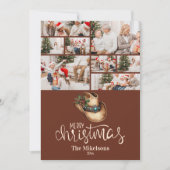 8 Foto Western Cowboy Hat Weihnachten (Vorderseite)