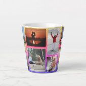 8 FotoCollage Personalisiert kleine Tasse (Vorderseite)