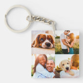 8 Fotomaterial Doppelsiegreicher Acryllic-Schlüsse Schlüsselanhänger (Vorderseite)