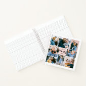 8 Fotomaterial Moderne Familie Personalisiert | Bl Notizblock (Innenseite)