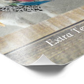 8 Fotos, Holzkörner, Name und Jahr der DIY-Familie Fotodruck (Ecke)