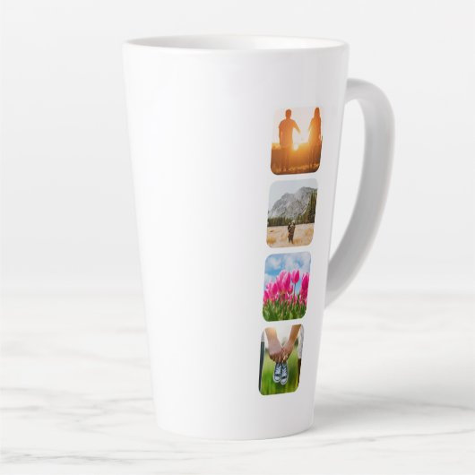 8 Fotovorlage Doppelseitige Größe Milchtasse (Rechte Ecke)