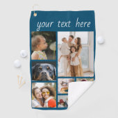 8 Fotovorlagenauflistung mit benutzerdefiniertem T Golfhandtuch (Insitu)