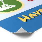 8 Fragen an die Supermächte Poster (Ecke)