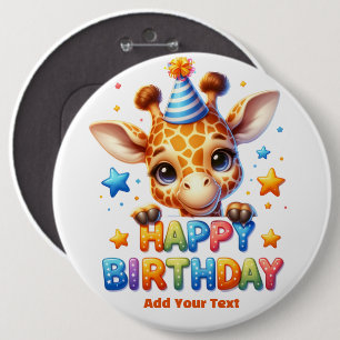 #8 Fügen Sie Ihren Text hinzu /Alles Gute zum Geb Button