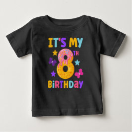 8. Geburtstag Baby T-shirt