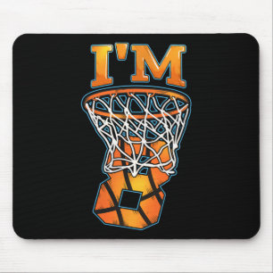 8. Geburtstag Bysketbyll Player I m 8 Boys Girls B Mousepad