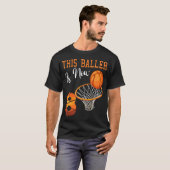8. Geburtstag des Basketballs T-Shirt (Vorne ganz)