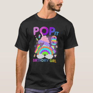8. Geburtstag Einhorn Fidget Pop Es Geburtstagskin T-Shirt