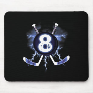 8. Geburtstag - Eishockey 8 Jahre alt Geschenk Mousepad