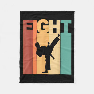 8. Geburtstag Karate Taekwondo Thema 8 Jahre alt Fleecedecke