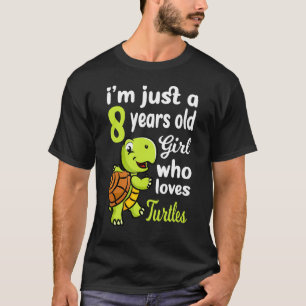 8. Geburtstag Liebe Ihre Schildkröte T-Shirt