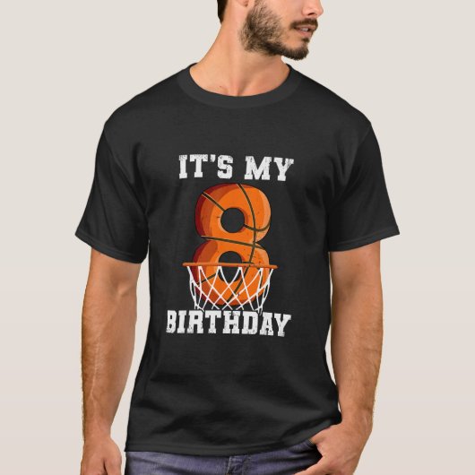 8. Geburtstag Sketll T-Shirt (Vorderseite)