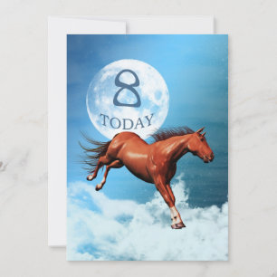8. Geburtstag Spirit Pferd Party Einladung