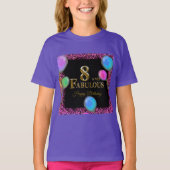 8. Geburtstag T-Shirt (Vorderseite)