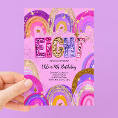 8. Geburtstagsfeier Mädchen Party Einladung