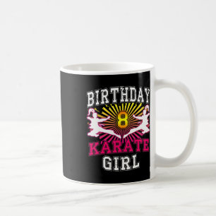 8. Geburtstagsgärtner - Karate 8 Jahre Kaffeetasse