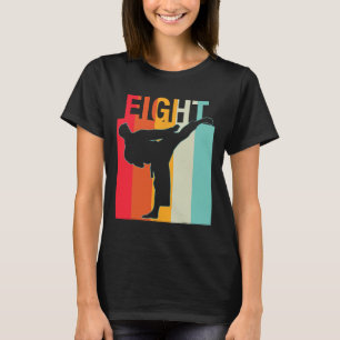 8. Geburtstagsgeschenke Karate Retro Taekwondo Kam T-Shirt