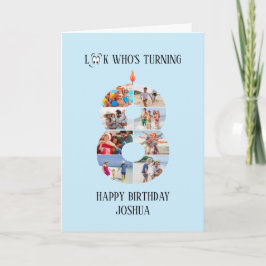 8. Geburtstagskarte Karte