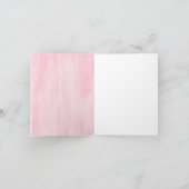 8. Geburtstagskarte - Kuchen Aquarell Karte (Innenseite)