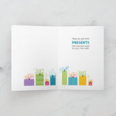 8. Geburtstagskarte Octopus Feiertagskarte (Innenseite)