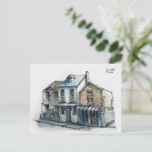 8: Glebe Postkarte (Stehend Vorderseite)