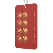 8 Glückliche Affen Chinesisches Neujahr 2016 Fresh Autolufterfrischer (Links)