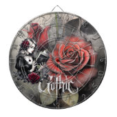 #8 Gothic Spaß Dartscheibe (vorne)