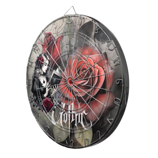 #8 Gothic Spaß Dartscheibe (Vorderseite rechts)