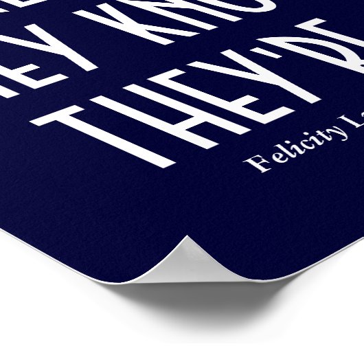 8. Grades mit Goals School Poster (Ecke)