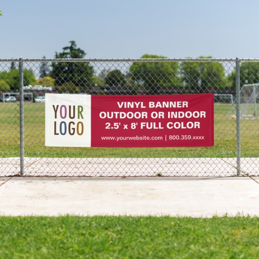 8' Grosses, kundenspezifisches Vinyl Banner im Fre (Insitu)