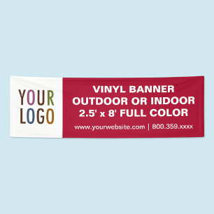 8' Grosses, kundenspezifisches Vinyl Banner im Fre