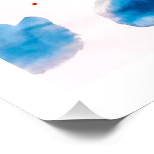 8 Haus Poster (Ecke)