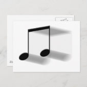 8. Hinweis Unscharfe Postkarte (Vorne/Hinten)