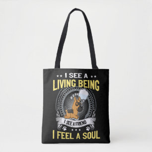 8 Ich sehe ein Leben, wenn ich einen Freund sehe,  Tasche