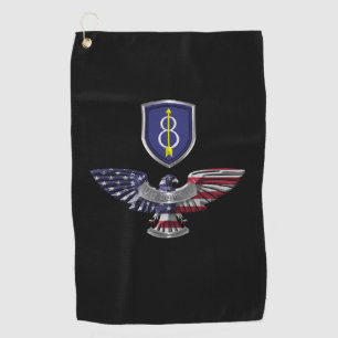 8. Infanterie-Division “Pathfinder” Adler Golfhandtuch