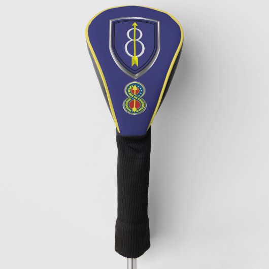 8. Infanterie-Division „Pathfinder“ Patch Golf Headcover (Vorderseite)