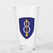 8. Infanterie-Trennglas Glas (Vorderseite)