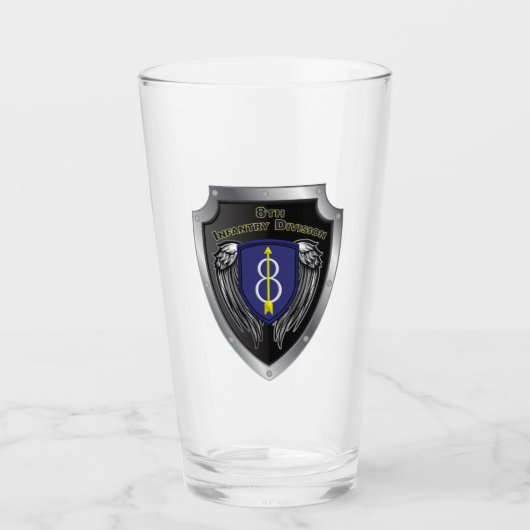 8. Infanterieabteilung "Pathfinder Shield" Glas (Vorderseite)
