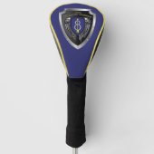 8. Infanterieabteilung "Pathfinder Shield" Golf Headcover (Vorderseite)